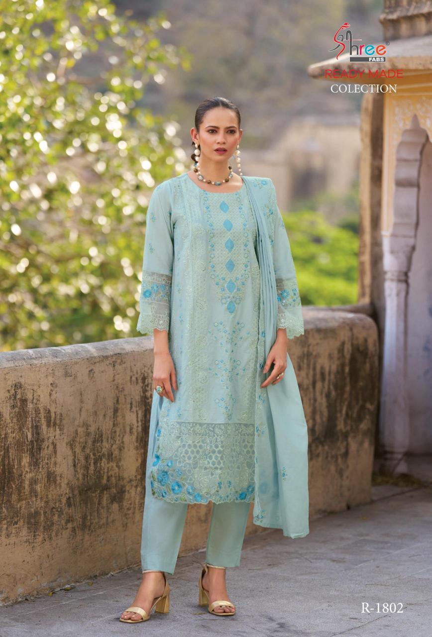 Shree Fabs R 1801 catalog beautiful pakistani suits online