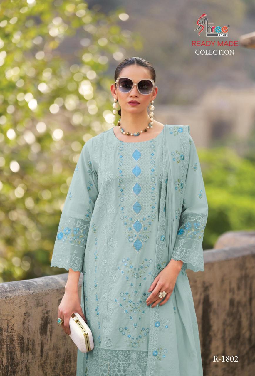 Shree Fabs R 1801 catalog beautiful pakistani suits online