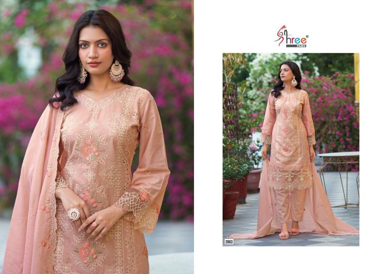 Shree Fabs Tasrif Premium embroderd lawn Dupatta catalog pakistani suits dealers in mumbai