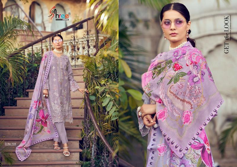 Shree Fabs Tasrif Premium Lawn Collection Vol 2 catalog Chiffon Dupatta best pakistani suits in srinagar