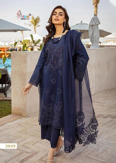 Shree Rang Rasiya Premium Lawn Vol 3 Catalog muslim pakistani suit