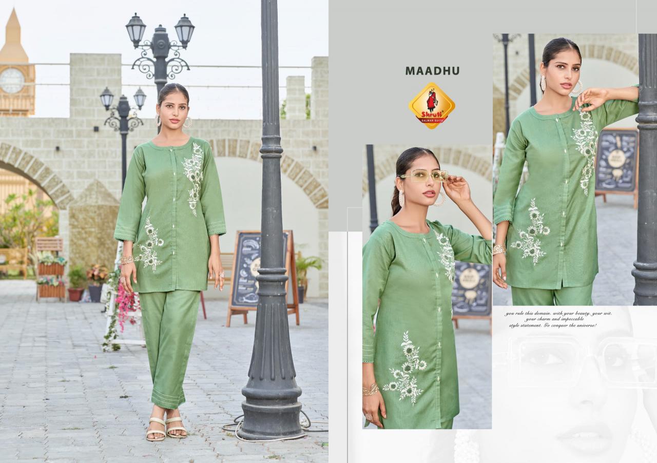 Shruti Once More vol 5 catalog soft cotton co ord set