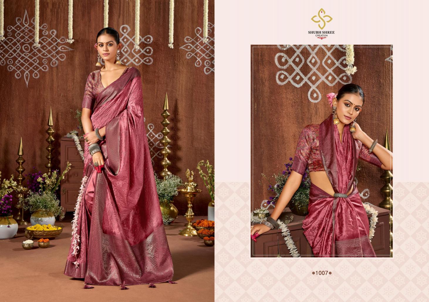 Shubh Shree Sarika Catalog elegant sarees online india 