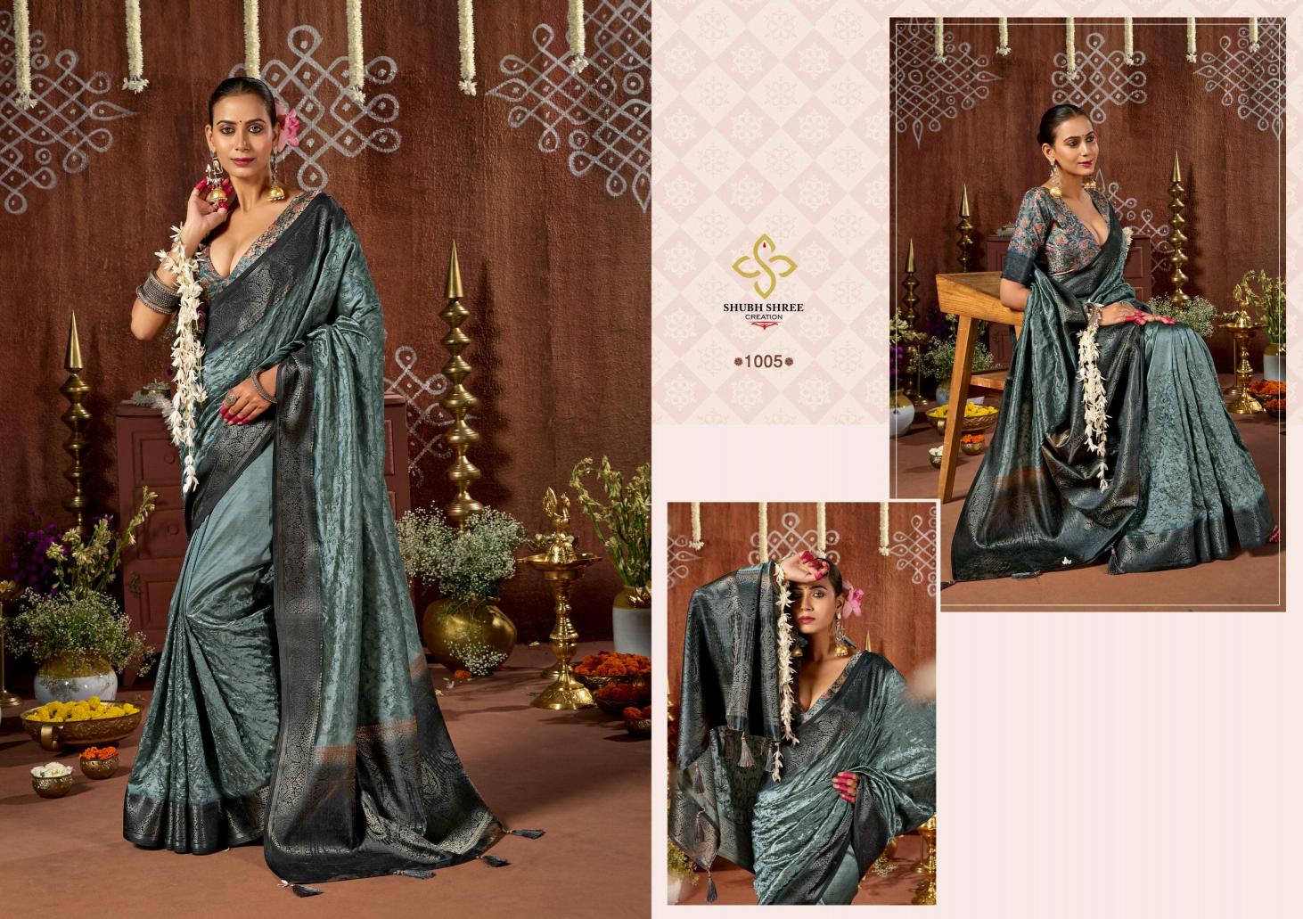 Shubh Shree Sarika Catalog elegant sarees online india 