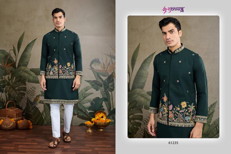Shubhvastra Rajwada Attires vol 1 catalog black kurti online in india