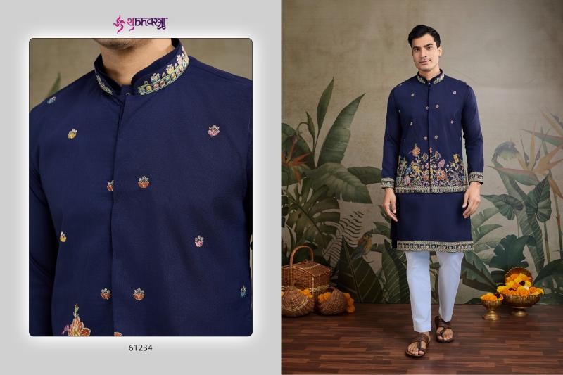 Shubhvastra Rajwada Attires vol 1 catalog black kurti online in india