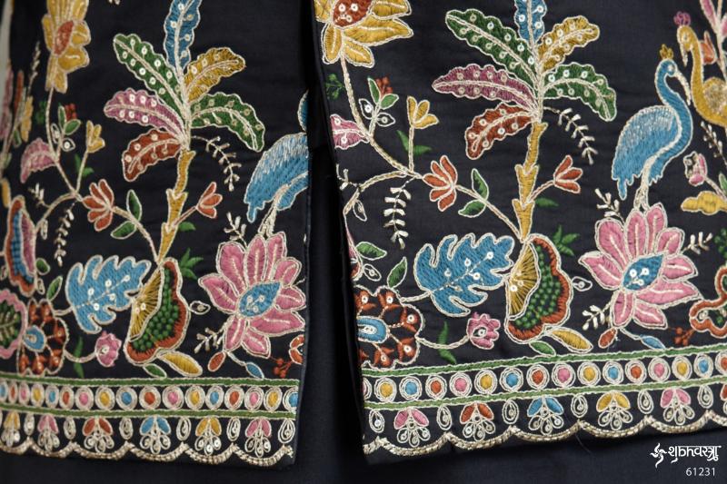 Shubhvastra Rajwada Attires vol 1 catalog black kurti online in india