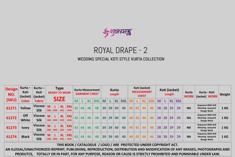 Shubhvastra Royal Drape Vol 2 catalog new style kurti in india