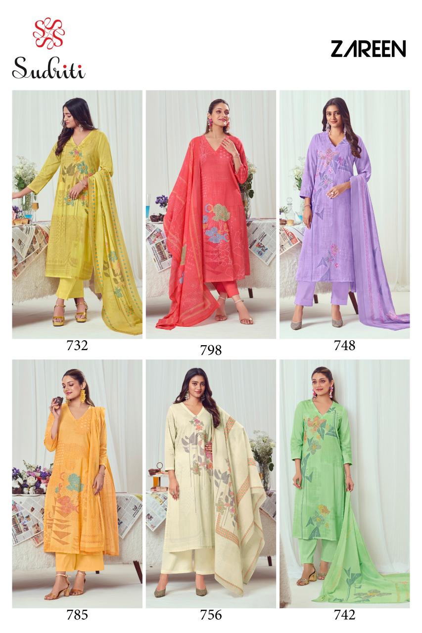 Sudriti Zareen catalog wholesale latest salwar kameez designs catalogue 