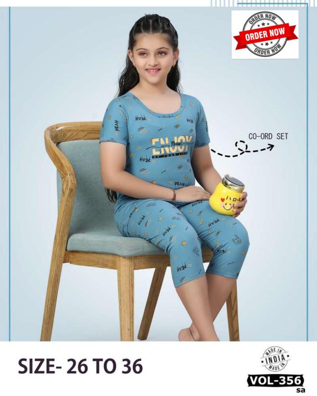 Summer Special KIDS CAPRI VOL. DN 356 NS Catalog night dress