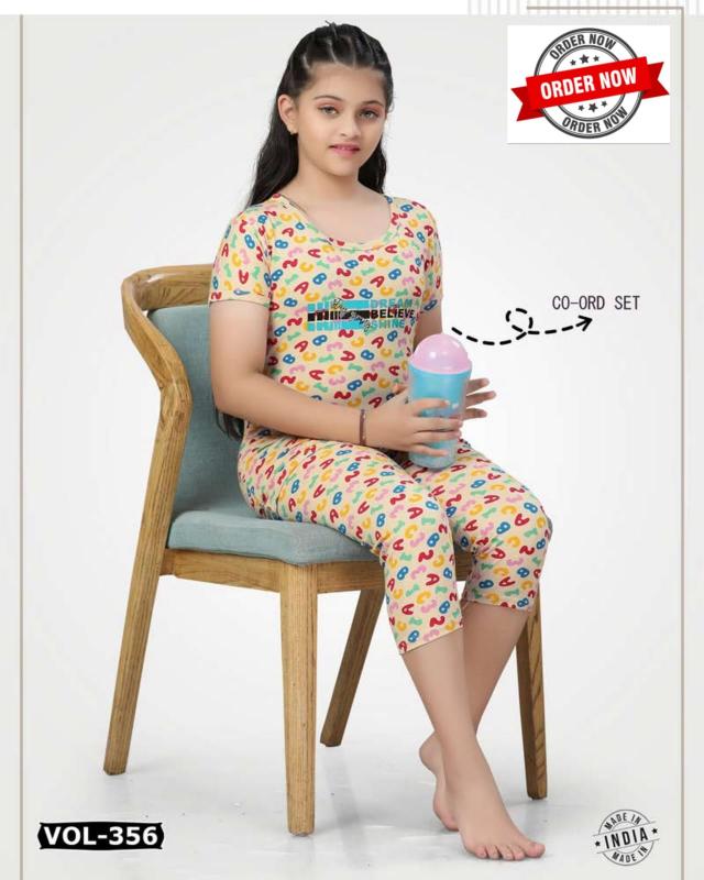 Summer Special KIDS CAPRI VOL. DN 356 NS Catalog night dress
