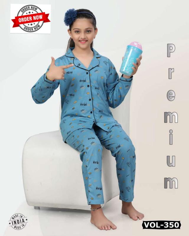 Summer Special KIDS COLLQR NS VOL. DN 350 NS Catalog kids wear night dress