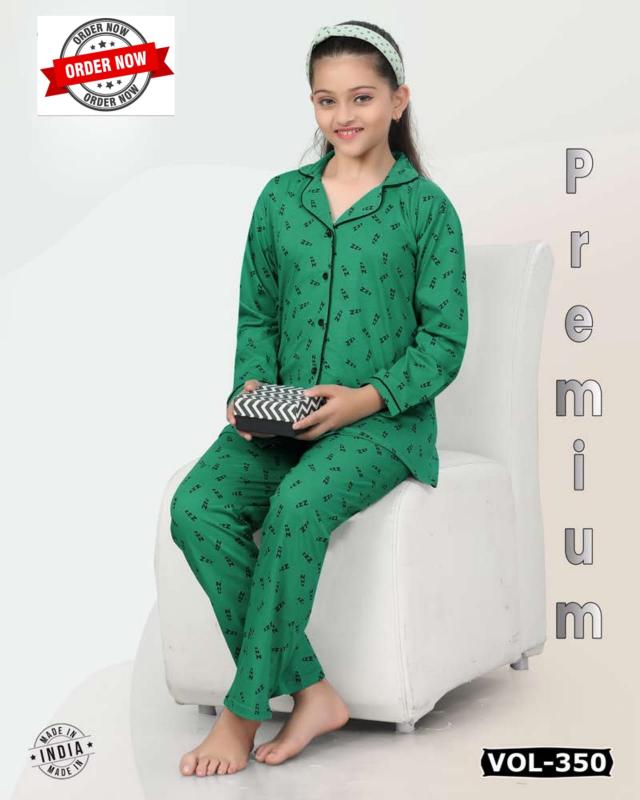 Summer Special KIDS COLLQR NS VOL. DN 350 NS Catalog kids wear night dress