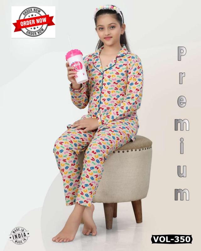 Summer Special KIDS COLLQR NS VOL. DN 350 NS Catalog kids wear night dress