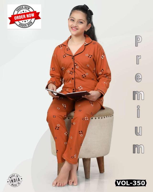 Summer Special KIDS COLLQR NS VOL. DN 350 NS Catalog kids wear night dress