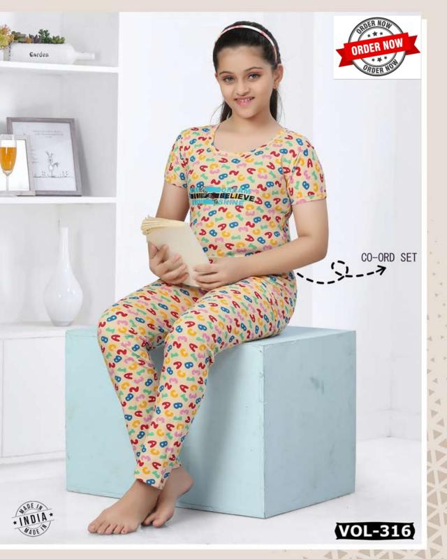 Summer Special KIDS VOL.DN 316 NS Catalog night dress for kids