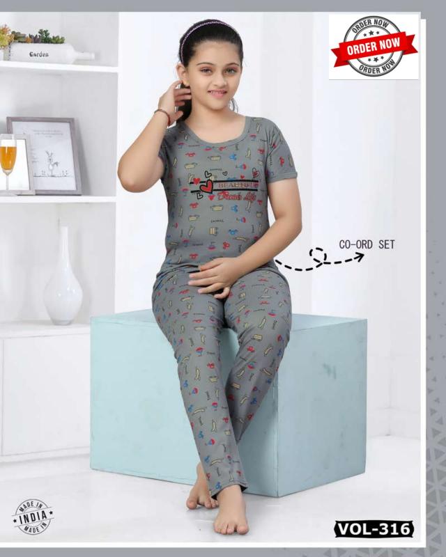 Summer Special KIDS VOL.DN 316 NS Catalog night dress for kids