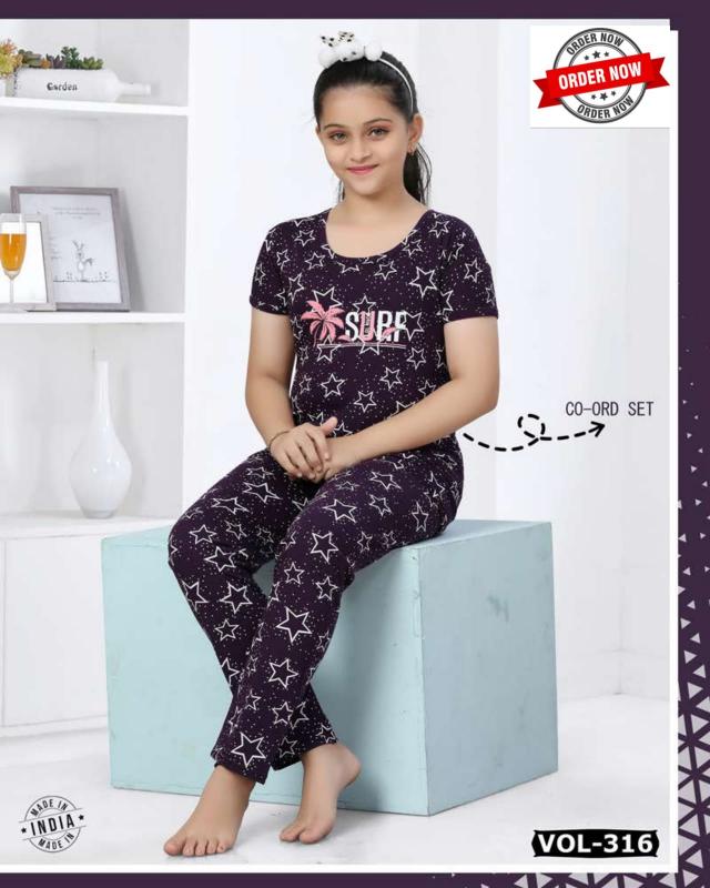 Summer Special KIDS VOL.DN 316 NS Catalog night dress for kids