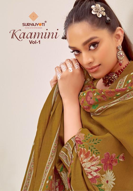 Suryajyoti Kaamini Vol 1 catalog surat dress material market online
