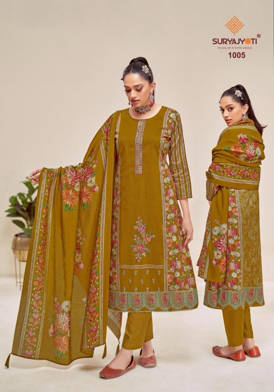 Suryajyoti Kaamini Vol 1 catalog surat dress material market online