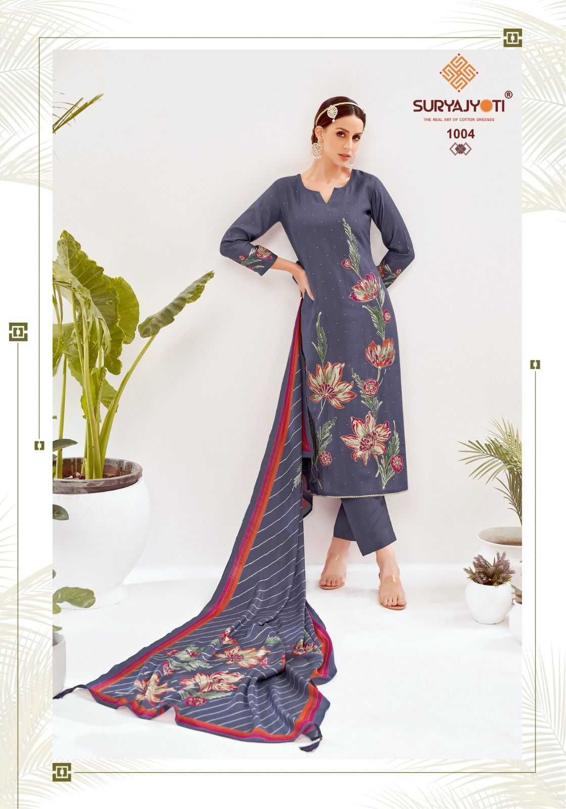 Suryajyoti Khushi Vol 1 dress material wholesale in gujarat