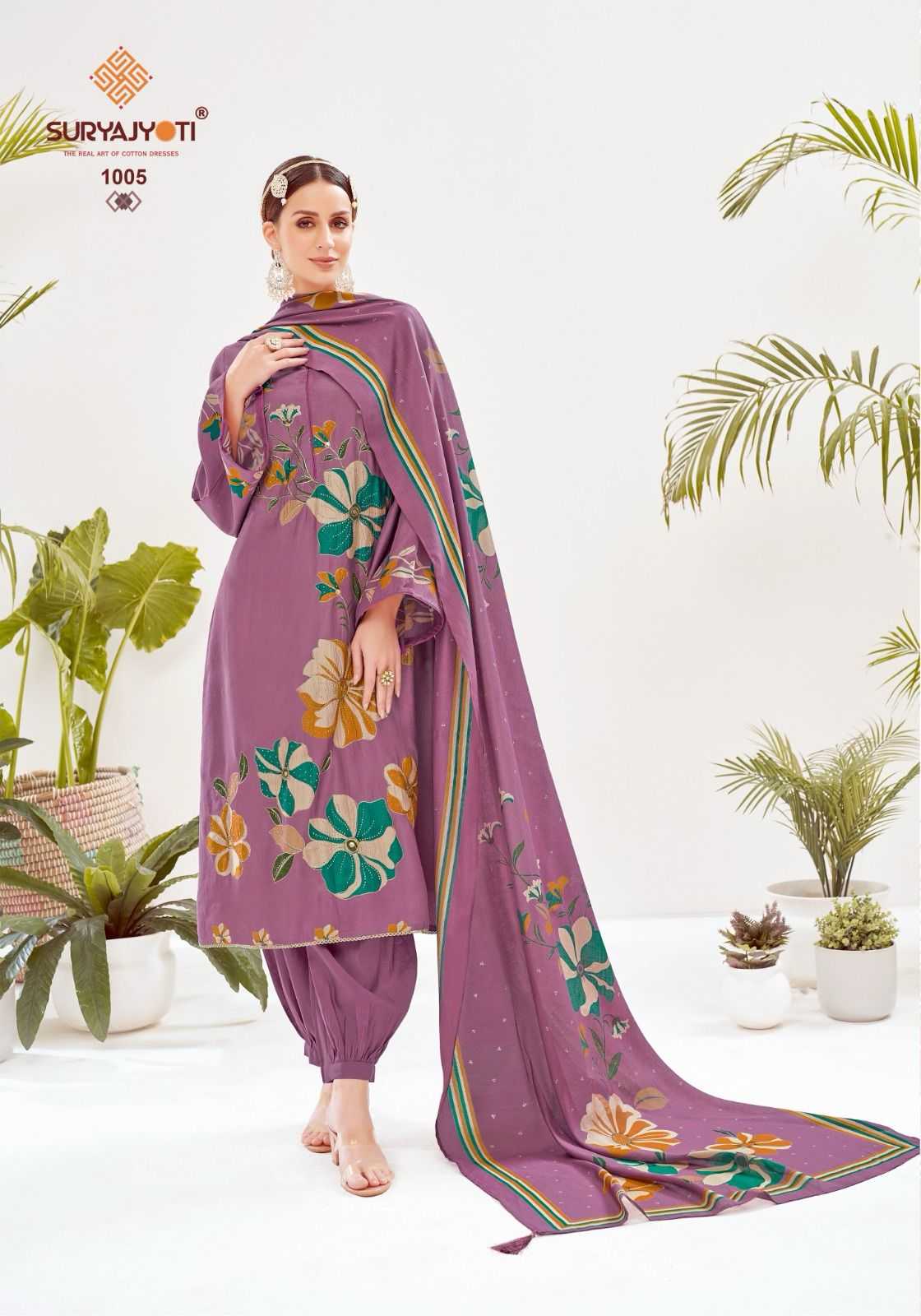 Suryajyoti Khushi Vol 1 dress material wholesale in gujarat