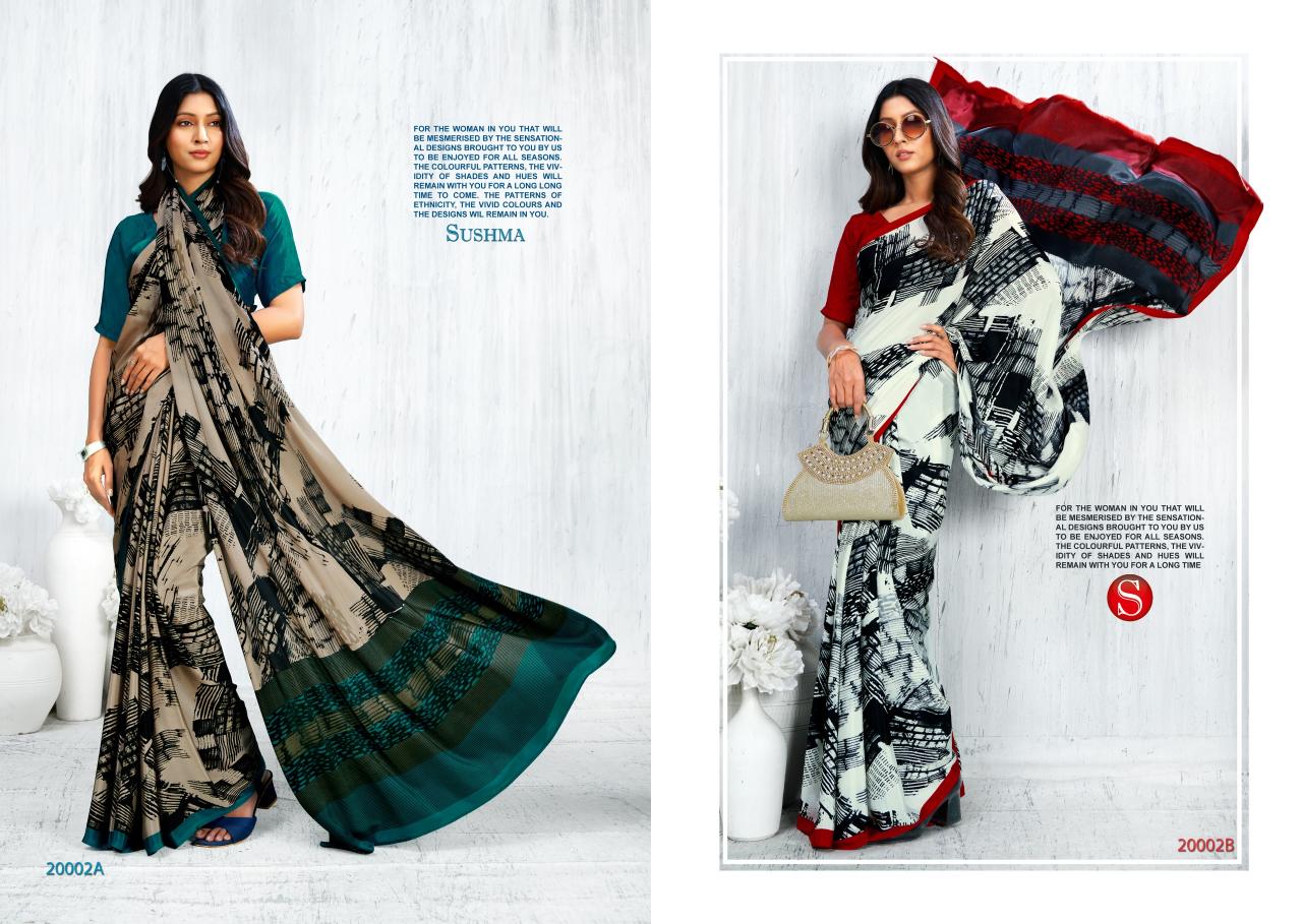 Sushma Modern catalog miss india saree shop in hyderabad