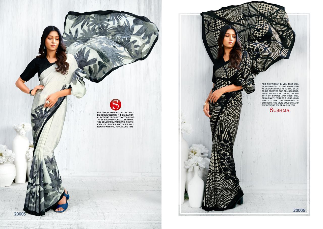 Sushma Modern catalog miss india saree shop in hyderabad