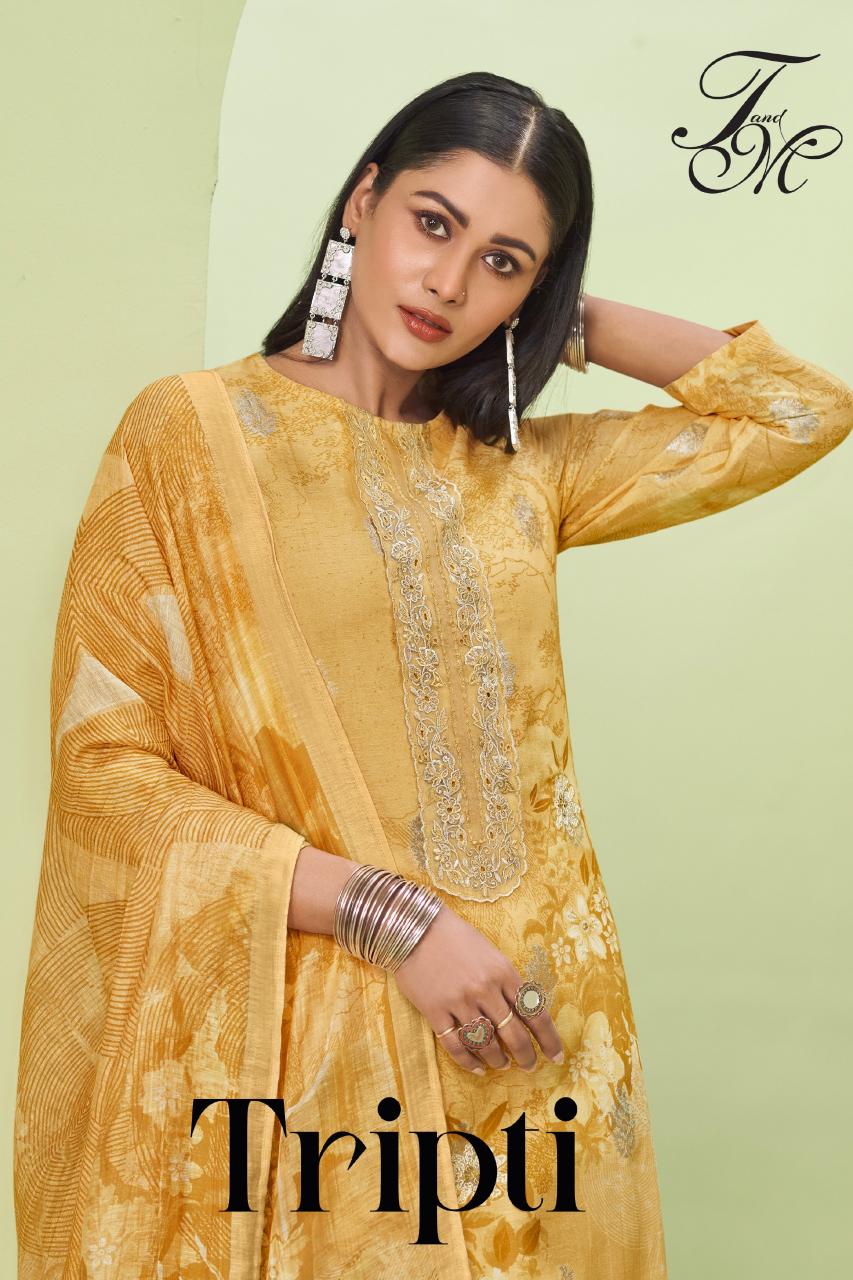 T&M Tripti catalog salwar kameez wholesale online shopping