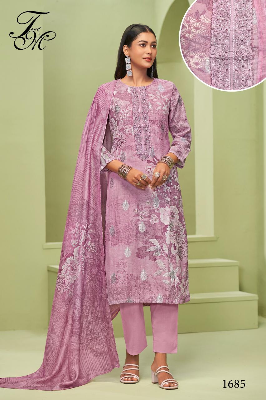 T&M Tripti catalog salwar kameez wholesale online shopping