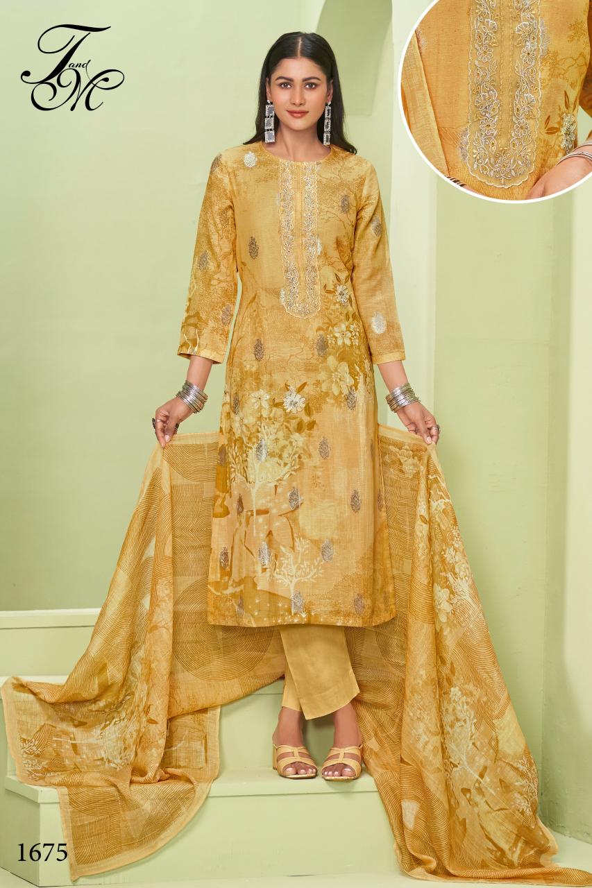 T&M Tripti catalog salwar kameez wholesale online shopping