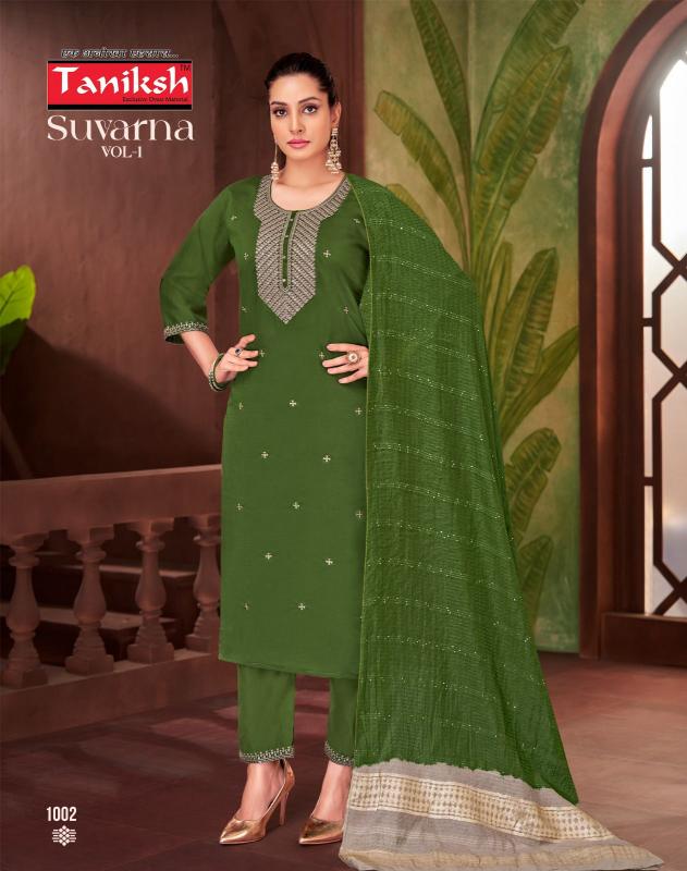 Taniksh Suvarna Vol 1 catalog branded kurtis dealer in india