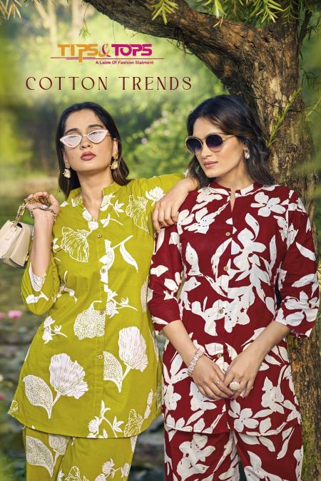 Tips & Tops Cotton Trends Catalog modest co ord sets summer