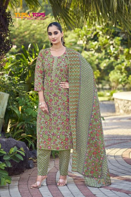 Tips & Tops Summer Fashion Vol 8 catalog cotton kurtis 