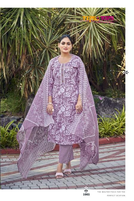 Tips & Tops Summer Fashion Vol 8 catalog cotton kurtis 