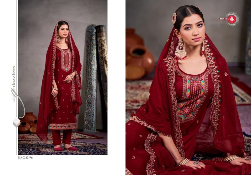 Triple Aaa Yarti Catalog wholesale dress material from surat mills 