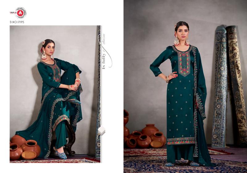 Triple Aaa Yarti Catalog wholesale dress material from surat mills 