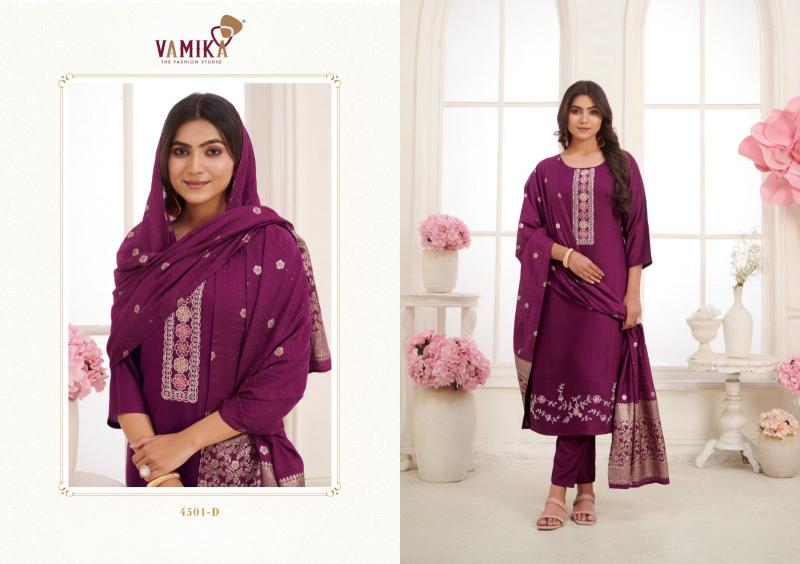 Vamika Jannat Vol 2 (D.NO.4501A To 4501D) catalog ritu kumar kurtis india