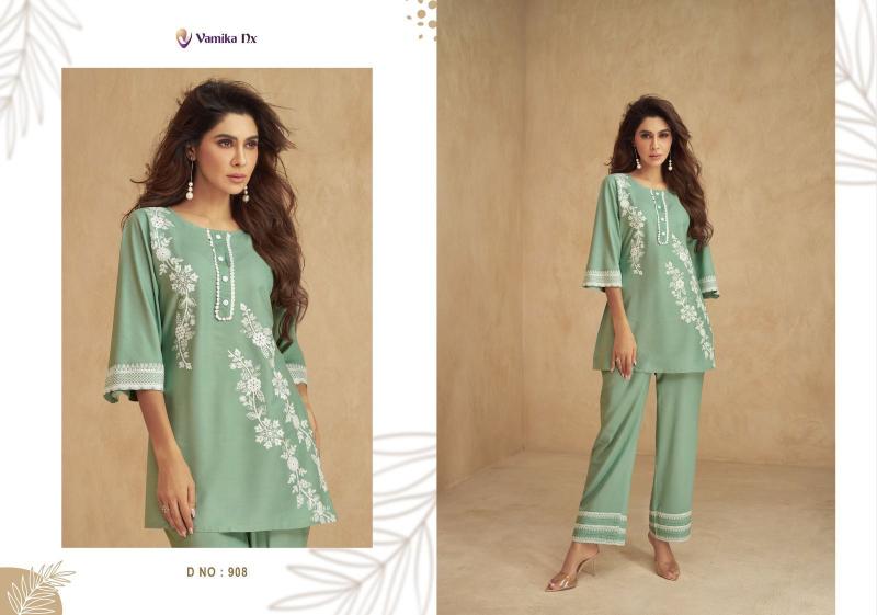 Vamika Nx Vintage vol 2 (D.NO.907 To 912) catalog modest co ord sets women