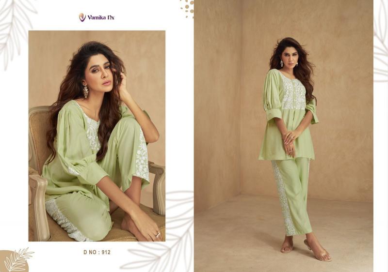 Vamika Nx Vintage vol 2 (D.NO.907 To 912) catalog modest co ord sets women