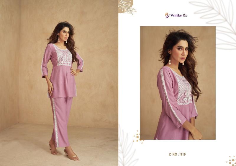 Vamika Nx Vintage vol 2 (D.NO.907 To 912) catalog modest co ord sets women