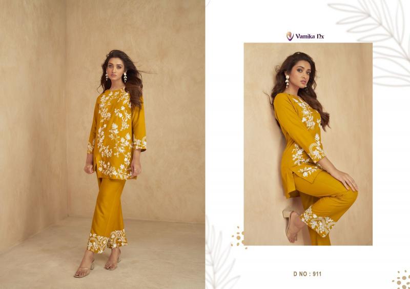 Vamika Nx Vintage vol 2 (D.NO.907 To 912) catalog modest co ord sets women