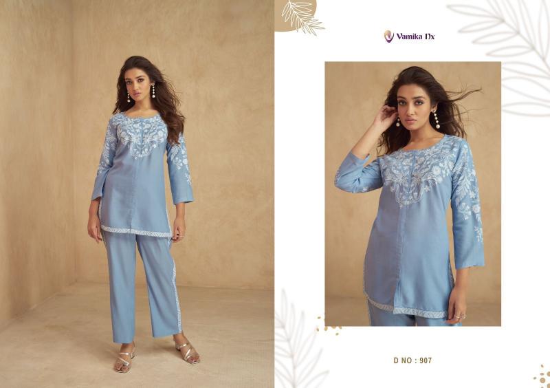 Vamika Nx Vintage vol 2 (D.NO.907 To 912) catalog modest co ord sets women