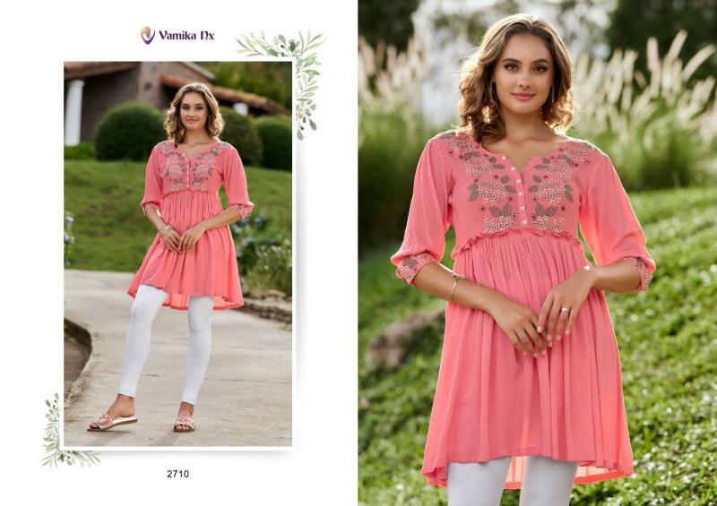 Vamika Rang Mahal Vol 3 Catalog floral kurtis india