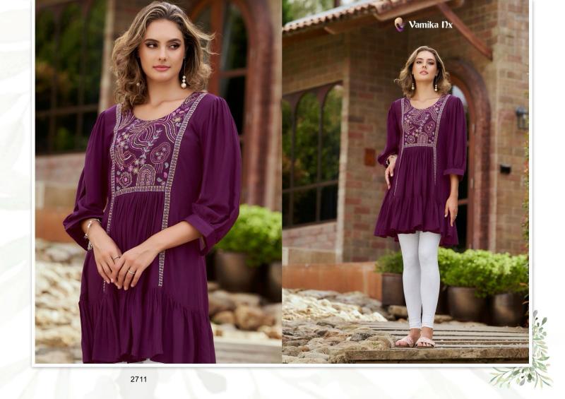 Vamika Rang Mahal Vol 3 Catalog floral kurtis india