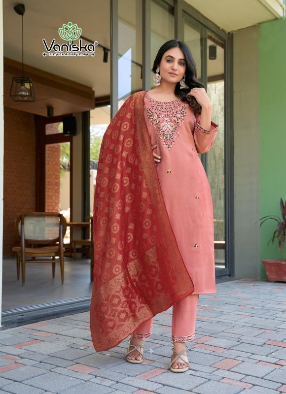 Vaniska Fantasy Vol 1 catalog kalamkari kurtis online india