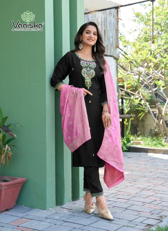 Vaniska Fantasy Vol 1 catalog kalamkari kurtis online india