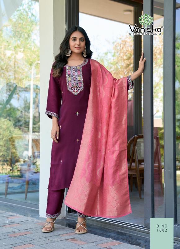 Vaniska Fantasy Vol 1 catalog kalamkari kurtis online india