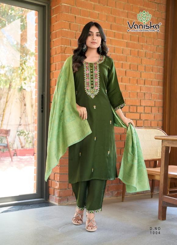 Vaniska Fantasy Vol 1 catalog kalamkari kurtis online india