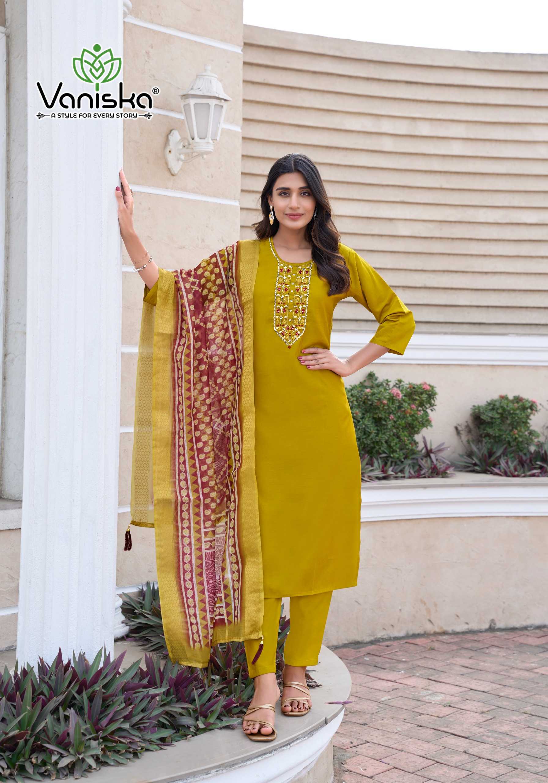 Vaniska Mahek Vol 1 Catalog famous kurti types in india